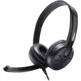 iMicro - IMME 292 3.5mm Wired Headset - Black