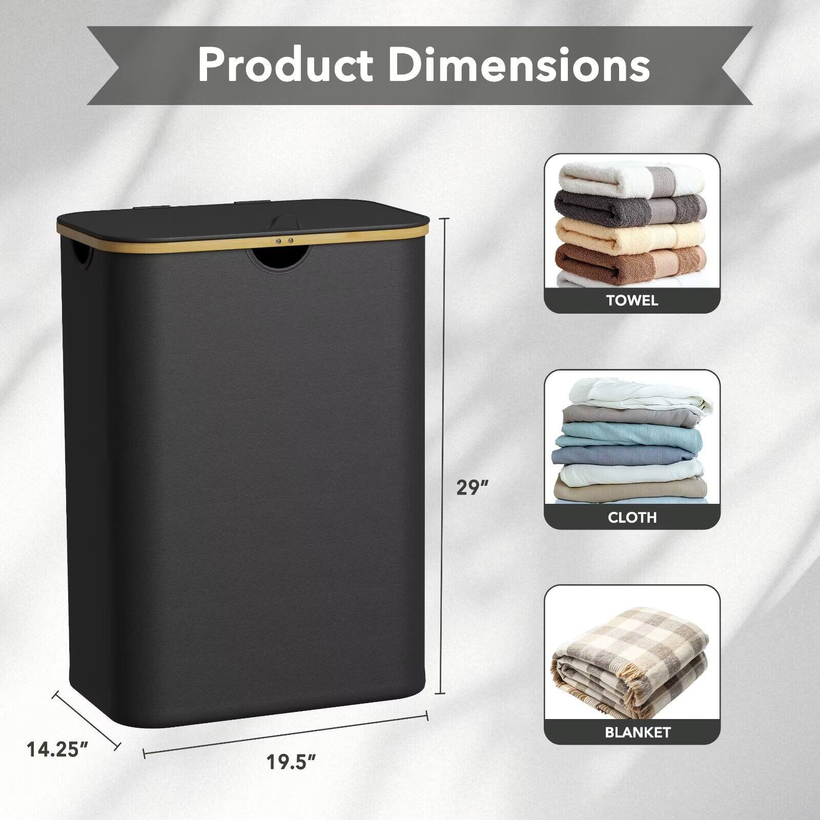 Product Dimensions

- TOWEL: 29"
- CLOTH: 14.25" x 19.5"
- BLANKET