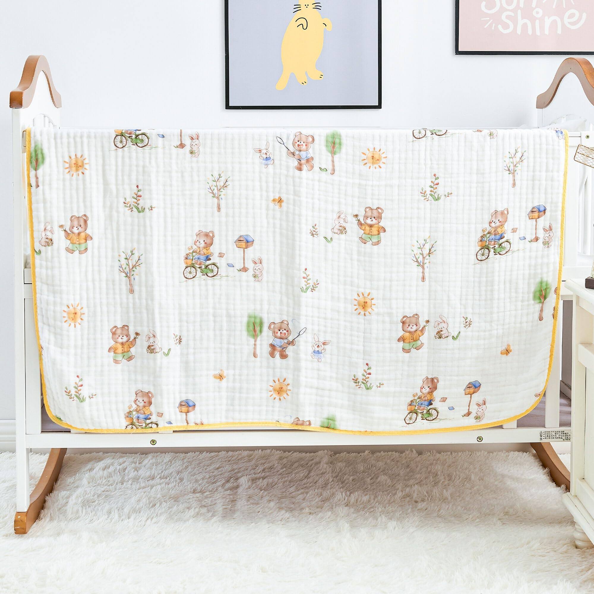 Bear Rabbit-43''×43''