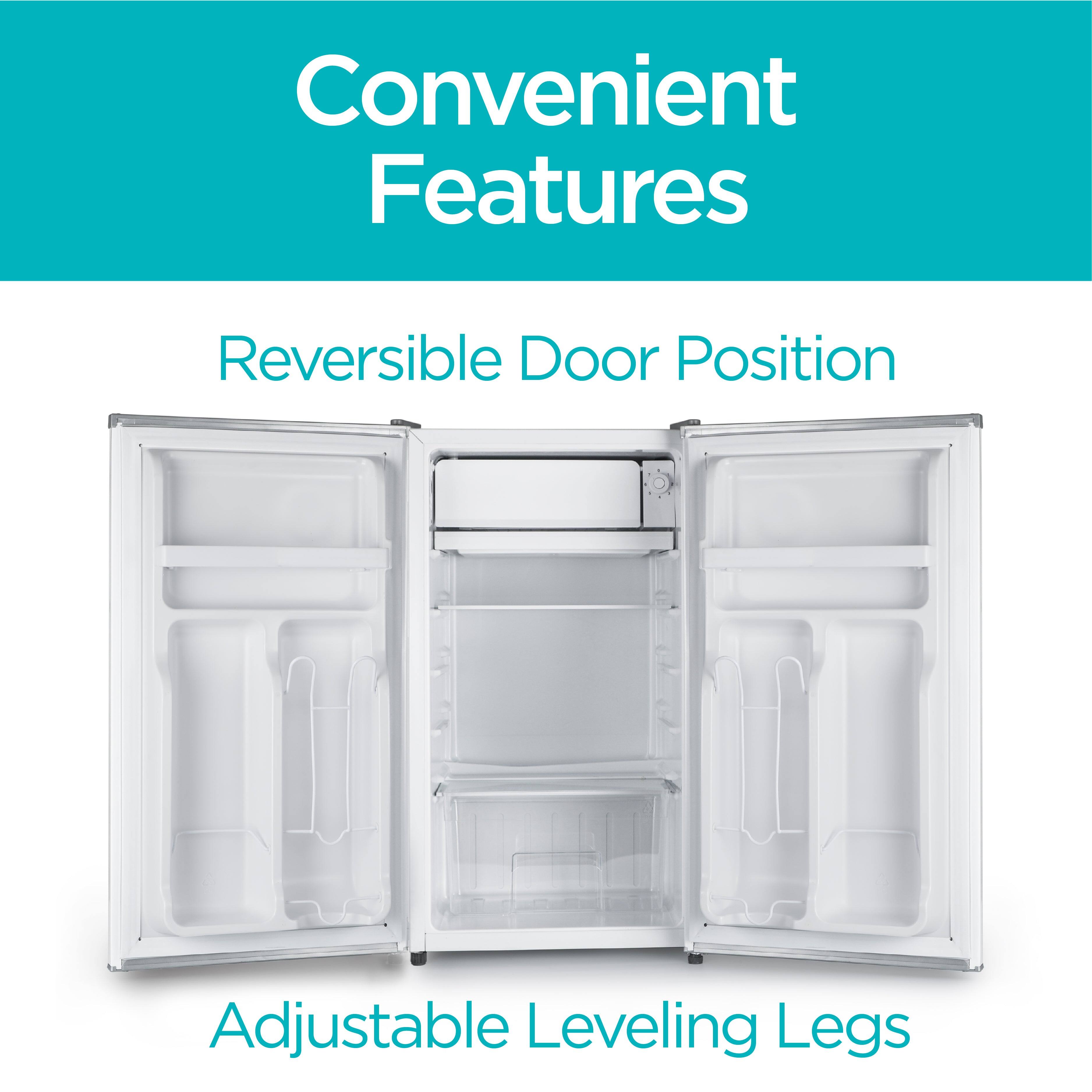 Convenient Features
Reversible Door Position
Adjustable Leveling Legs