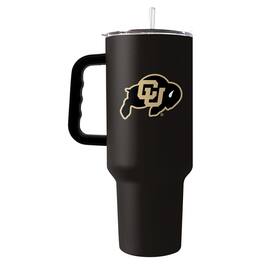 Logo Brands - Colorado Buffaloes 40oz. Travel Tumbler with Handle - Multicolor