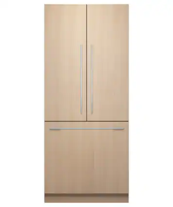 Front. Fisher & Paykel - 36 " Counter-Depth 25 Cu Ft Smart Integrated French Door Refrigerator/Freezer - Panel Ready.