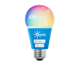 Cync - Dynamic Effects A19 LED Light Bulb, Color Changing, 1pk - Full Color