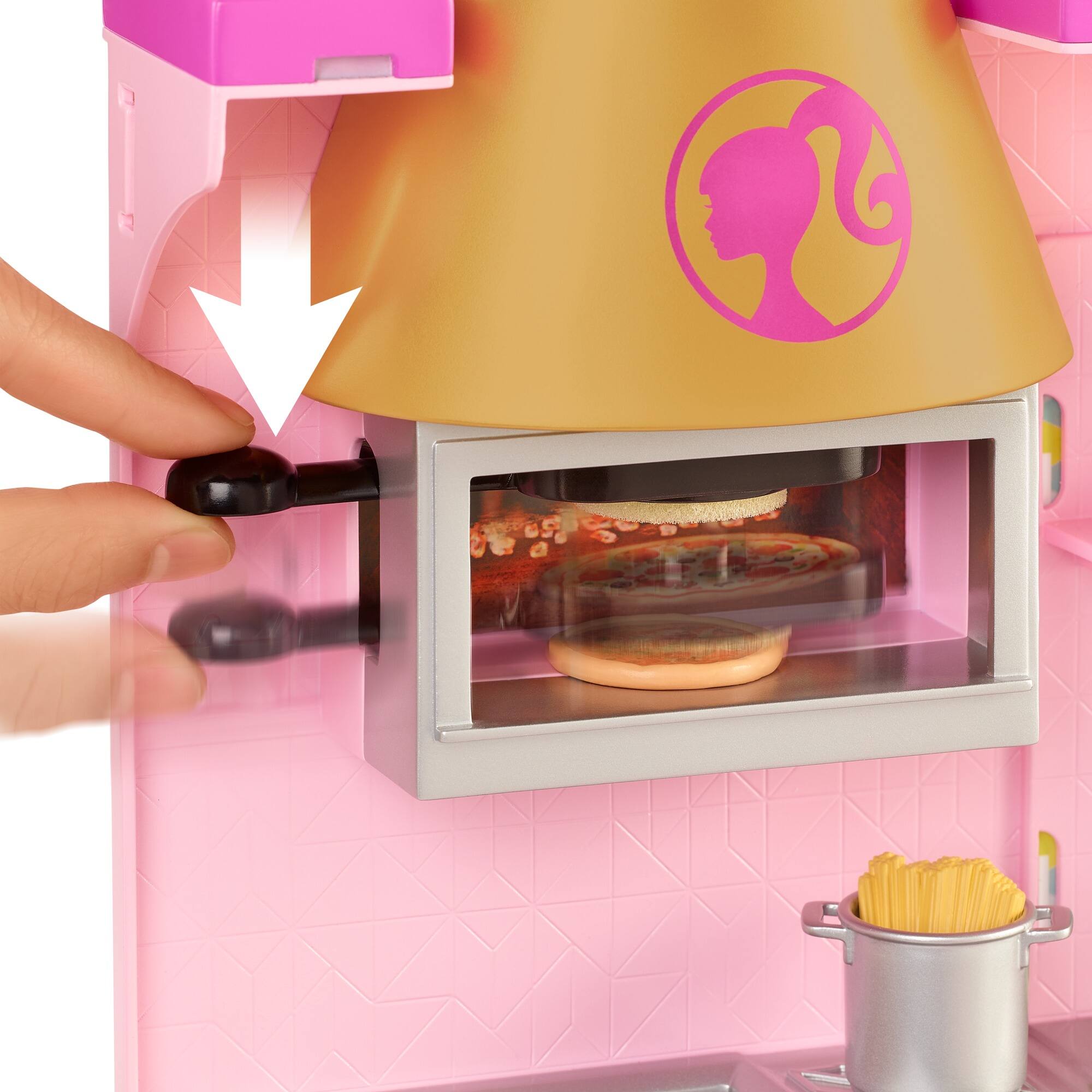 Barbie New Cook ‘n Grill Restaurant Playset with Barbie Doll, 30+ store Pieces Ages 3+