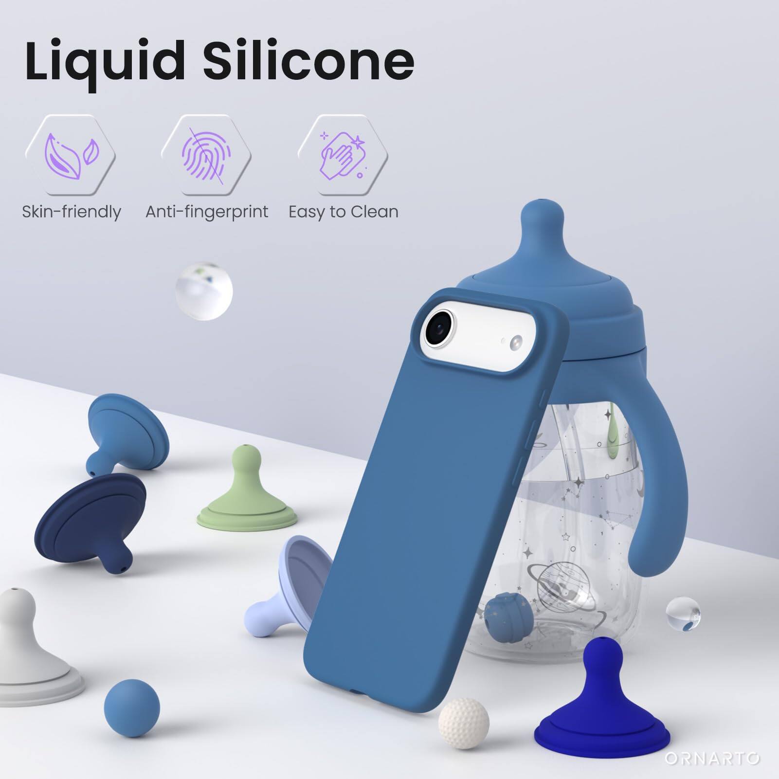 Liquid Silicone

Skin-friendly  
Anti-fingerprint  
Easy to Clean  

ORNARTO