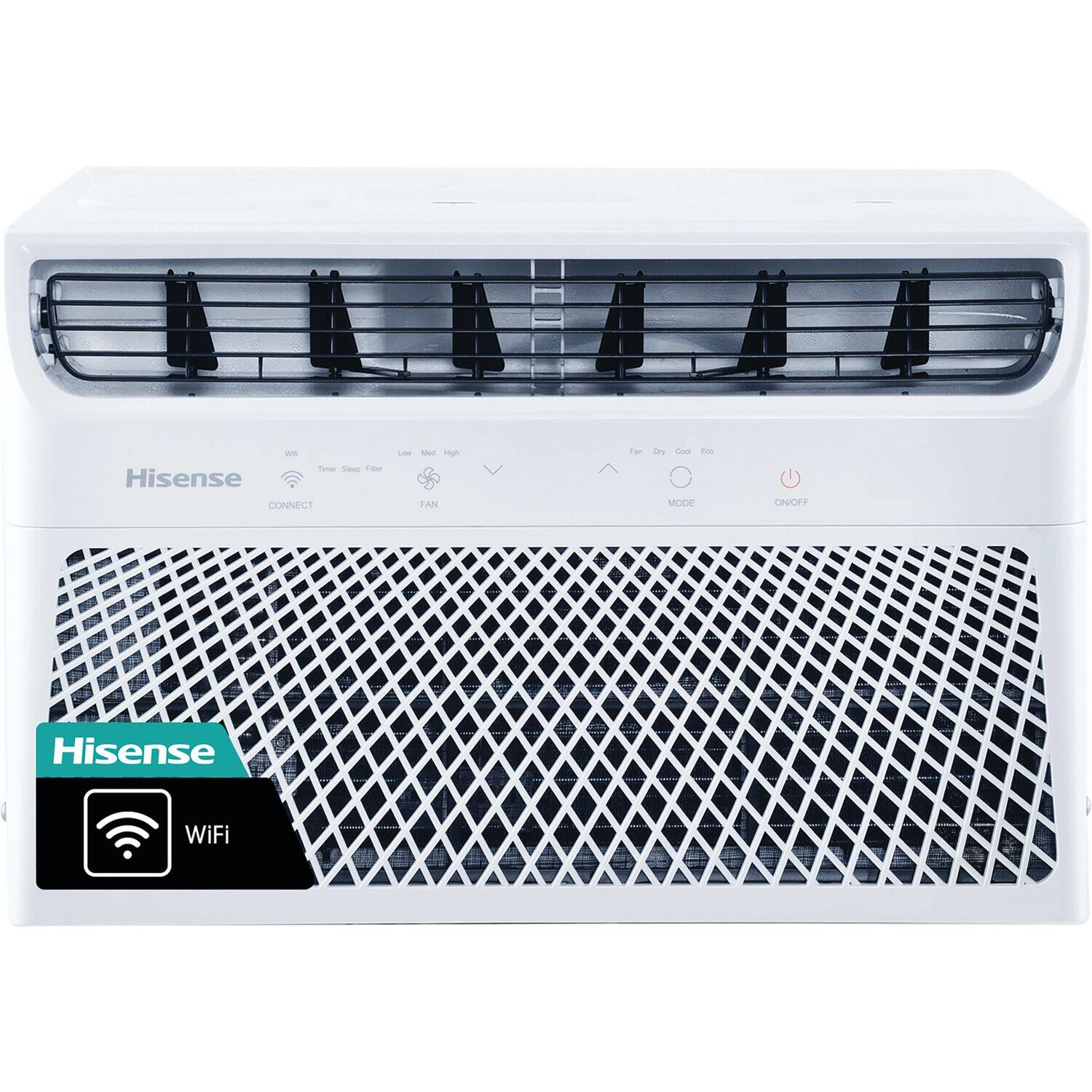 Hisense CONNECT WiFi  
Fan Dry Cool Eco  
MODE ON/OFF  
Hisense WiFi