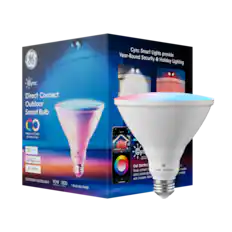 Cync Smart Lights provide Year-Round Security & Holiday Lighting
Cync Direct Connect Outdoor Smart Bulb
Millions of Colors & White Tones
Works with Alexa, Google Home, Matter
OUTDOOR FLOODLIGHT 90W 1300 lumens
1 BULB LED PAR38
Cync Full Color
Get Started
Easily connect, color, personalize with Amazon Alexa