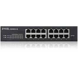 ZYXEL - 16-port GbE Smart Managed Switch - 16 Ports - Manageable - Gigabit Ethernet - 10/100/1000Base-T - 2 Layer - Unknown
