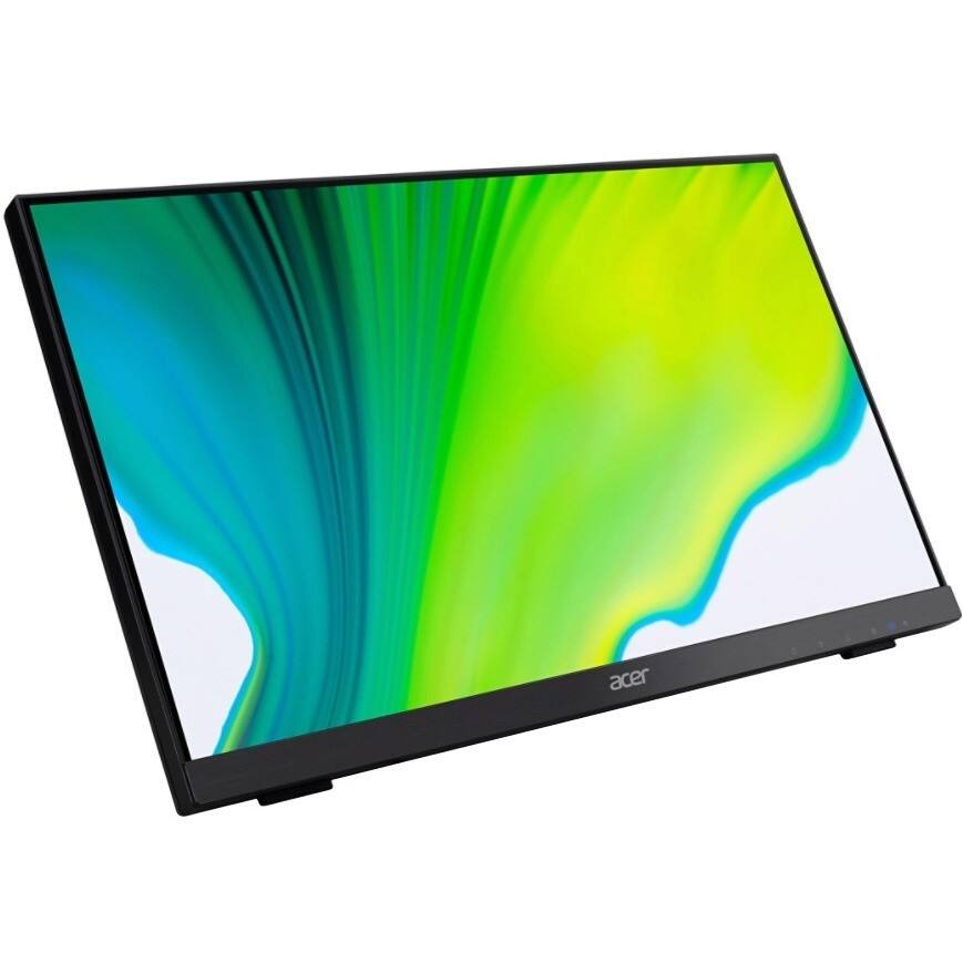 Back. Acer - Acer UT222Q LCD Touchscreen Monitor - 16:9 - 4 ms - 21.5" Viewable - 1920 x 1080 - Full HD - In-plane Switching (IPS) - Black.