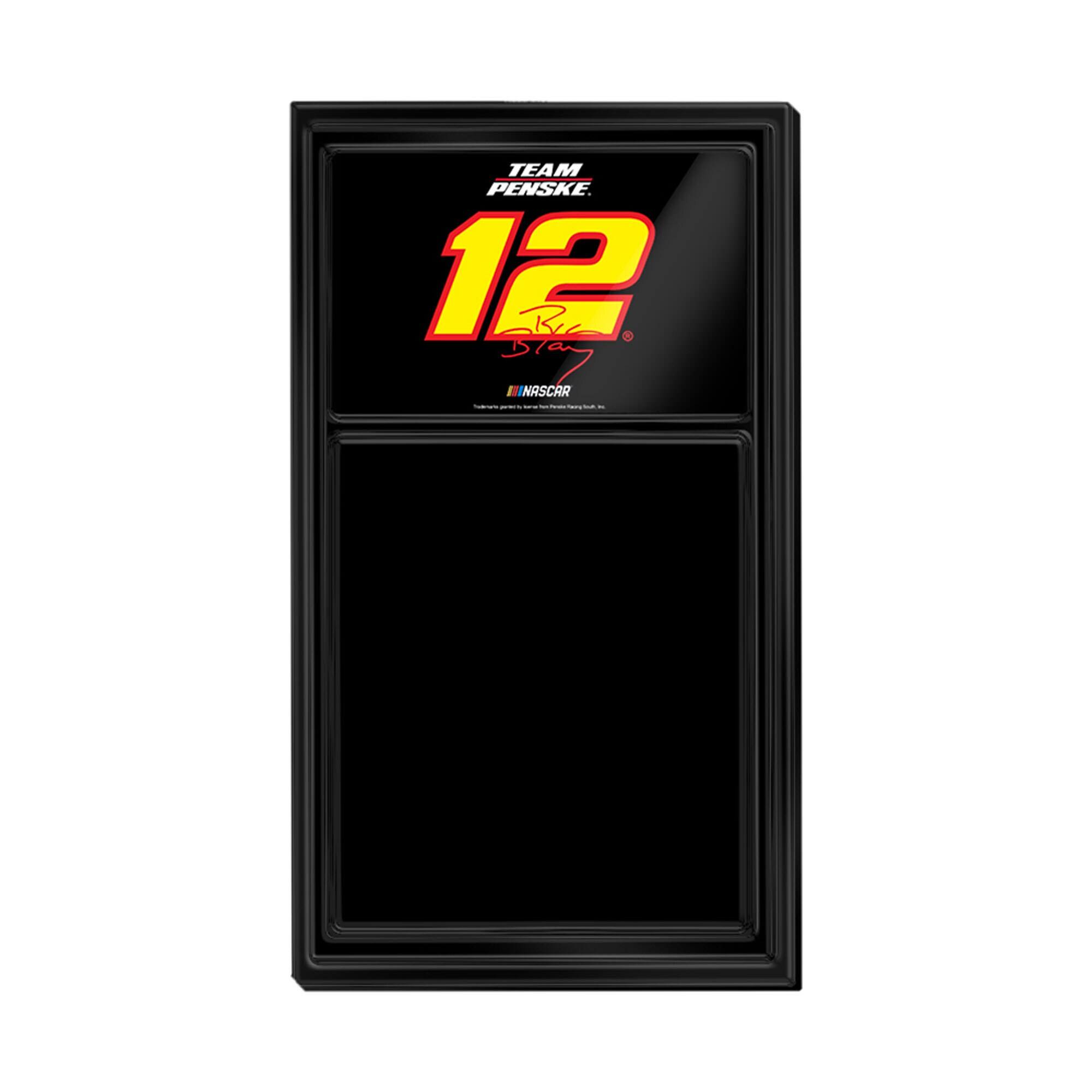 Ryan Blaney 17.5" x 31" Chalk Note Board