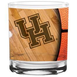 Indigo Falls - Houston Cougars 14oz. Basketball Glass - Multicolor