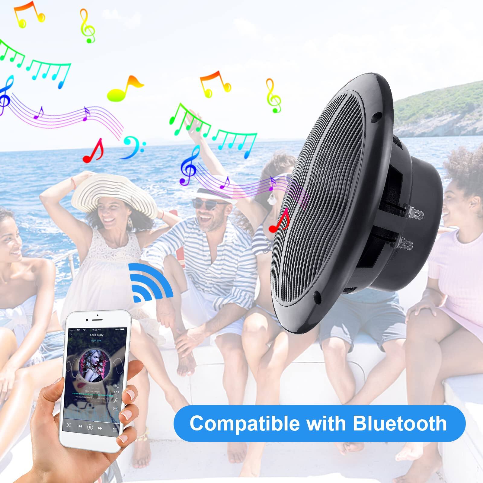 Compatible with Bluetooth