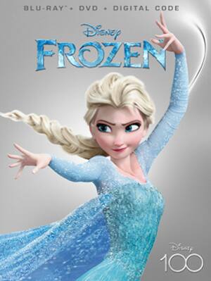 Front. Frozen (2013) (Blu-ray).