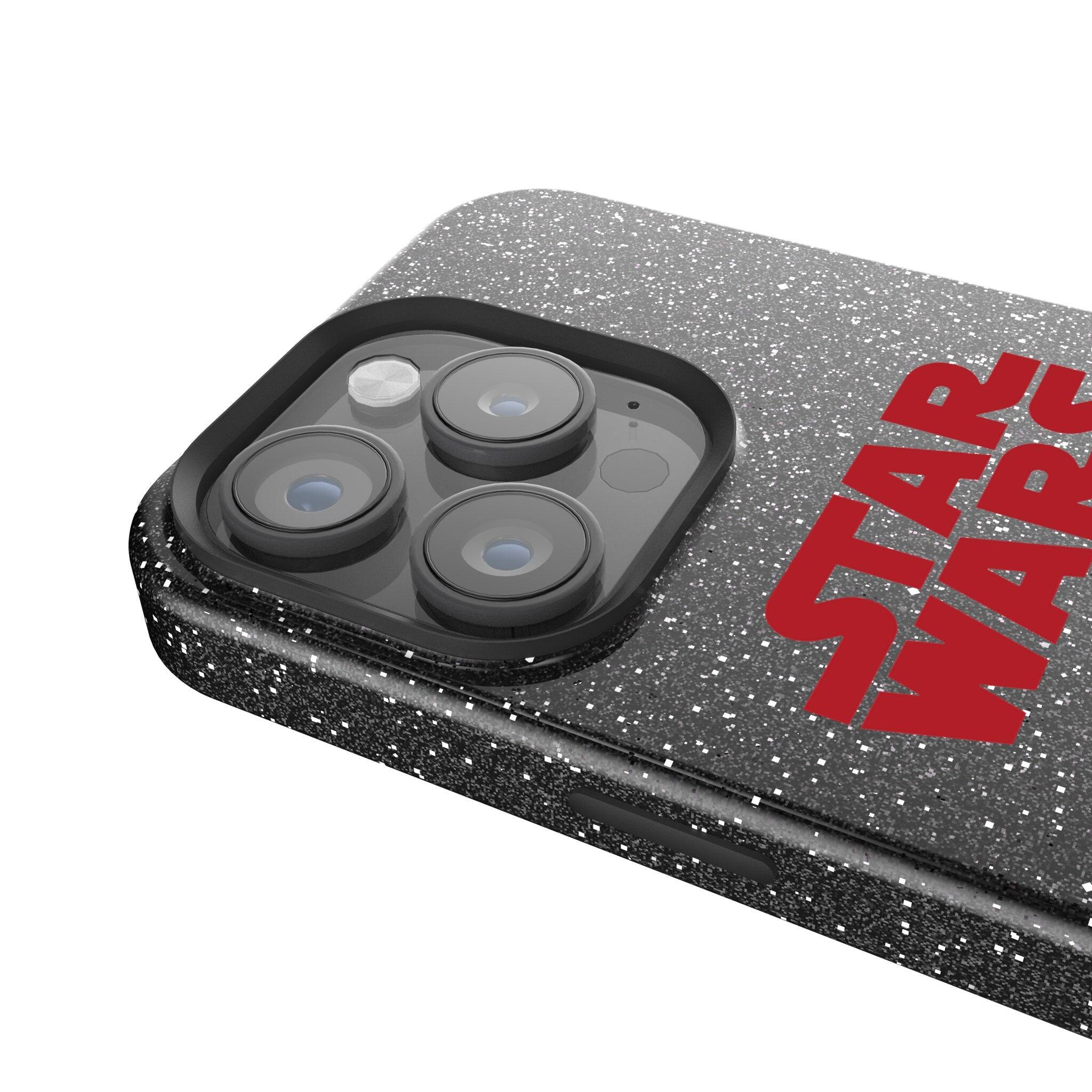 Back. Keyscaper - Star Wars: A New Hope Color Block Black Bling Phone Case - Apple iPhone 15 - Darth Vader.