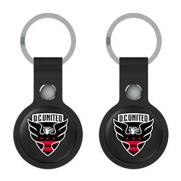 Keyscaper - D.C. United D.C. United Two-Pack Insignia AirTag Holders - No Size - Black