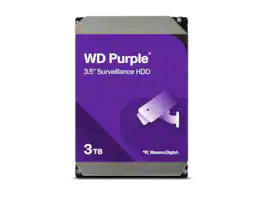 Western Digital - WD Purple WD33PURZ 3 TB Hard Drive 3.5" Internal SATA SATA/600 5400rpm