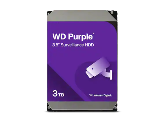 WD Purple 3.5" Surveillance HDD 3 TB Western Digital