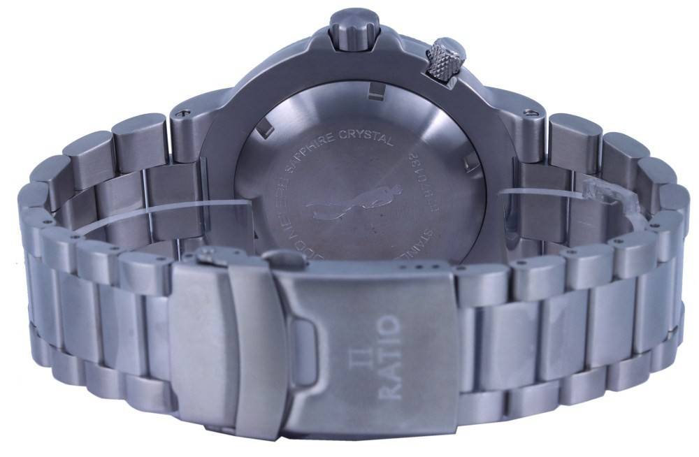 T CRYSTAL SAPPHIRE T ERB 05970132 NE GO STAINL II RATIO