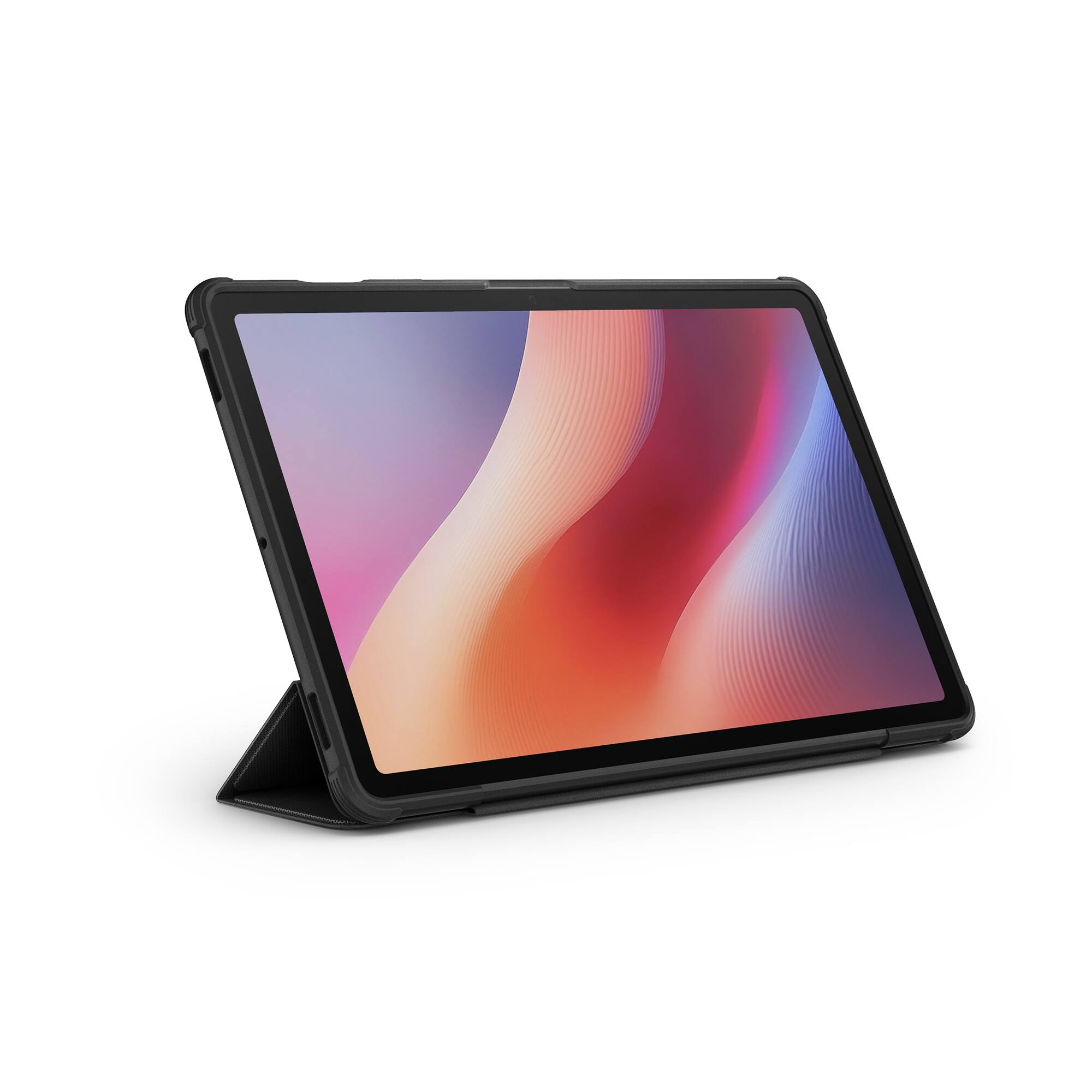 Angle. Spigen - Core Armor Pro Case for Galaxy Tab  S10 FE - Black.