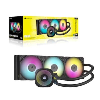CORSAIR iCUE LINK TITAN 360 RX Liquid CPU Cooler with RGB Lighting CORSAIR iCUE LINK TITAN 360 RX Liquid CPU Cooler with RGB Lighting