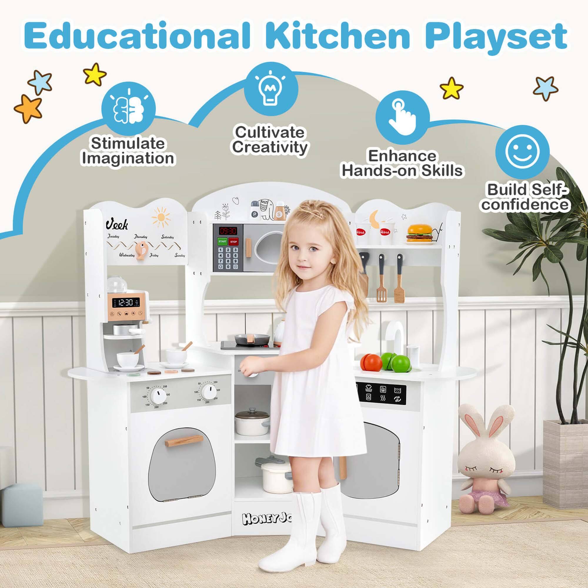 Educational Kitchen Playset

Stimulate Imagination
Cultivate Creativity
Enhance Hands-on Skills
Build Self-confidence

HONEYJO