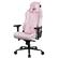 Left. Arozzi - Vernazza Series Top-Tier Premium Supersoft Upholstery Fabric Gaming Chair - Pink.