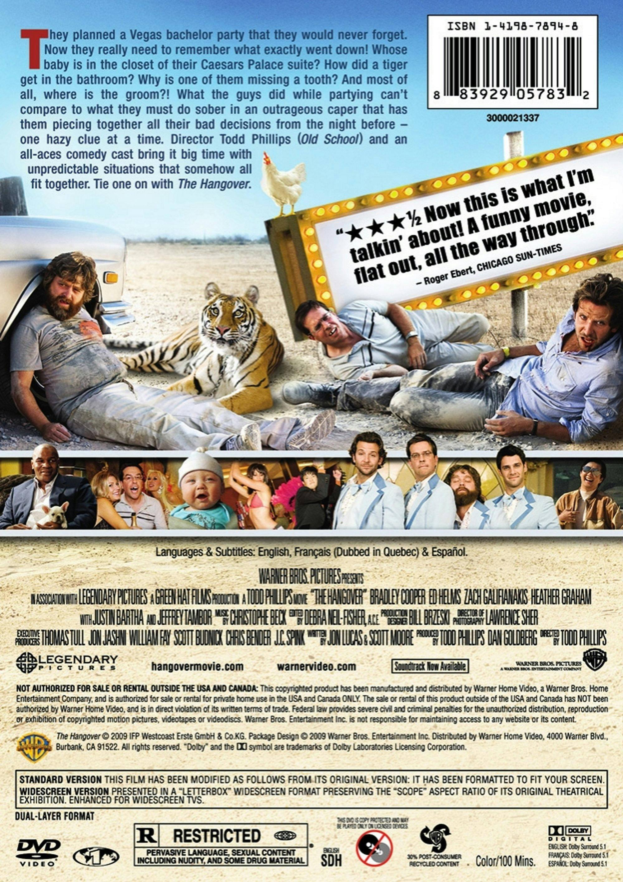 Angle. The Hangover [DVD].