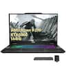 MSI - Upgraded - Cyborg A15 15.6" 144Hz Gaming Laptop,AMD Ryzen 9 270,32GB RAM,1TB SSD+1TB Dock Set,GeForce RTX 5060,Win 11 Pro - Black