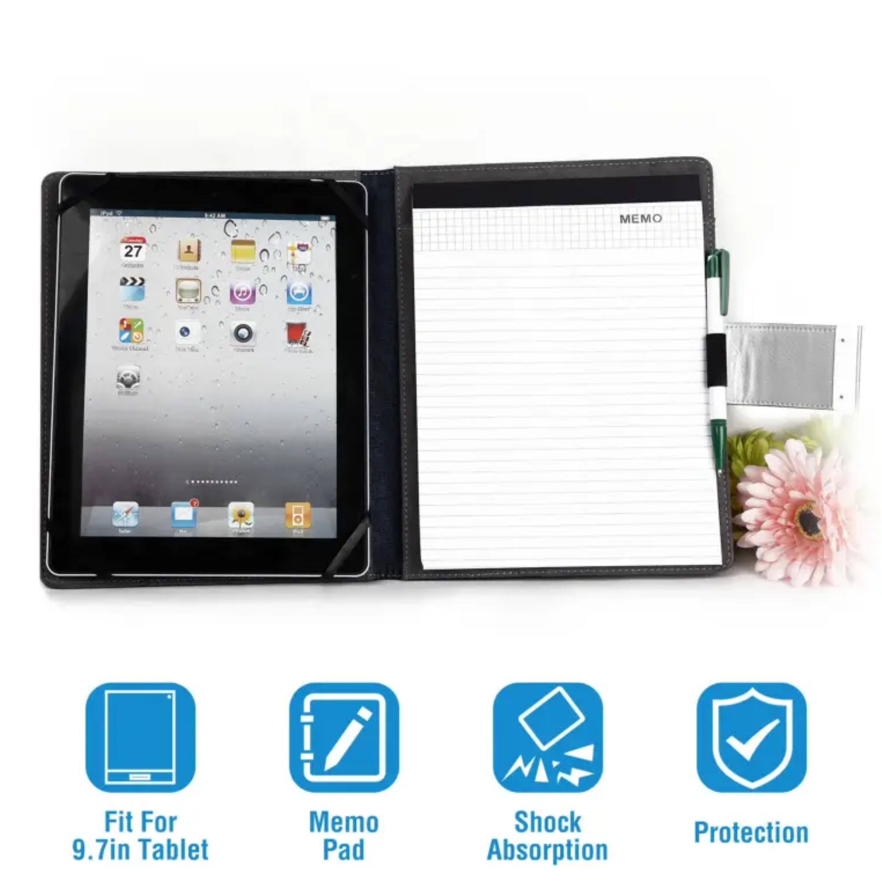 C MEMO 27 2>> Fit For 9.7in Tablet Memo Pad Shock Absorption Protection

- Fit For 9.7in Tablet
- Memo Pad
- Shock Absorption
- Protection