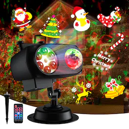 HM 1810 - LED Projector Lights Easter Decor Outdoor Indoor Rotatable Lamp Halloween Christmas Projector Themes - Default