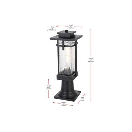 Width 6" (15.24cm)
Length 5" (15.24cm)
Height 17" (43.18cm)
Height 4.92" (12.5cm)
Length 5.51" (14cm)
Width 5.51" (14cm)