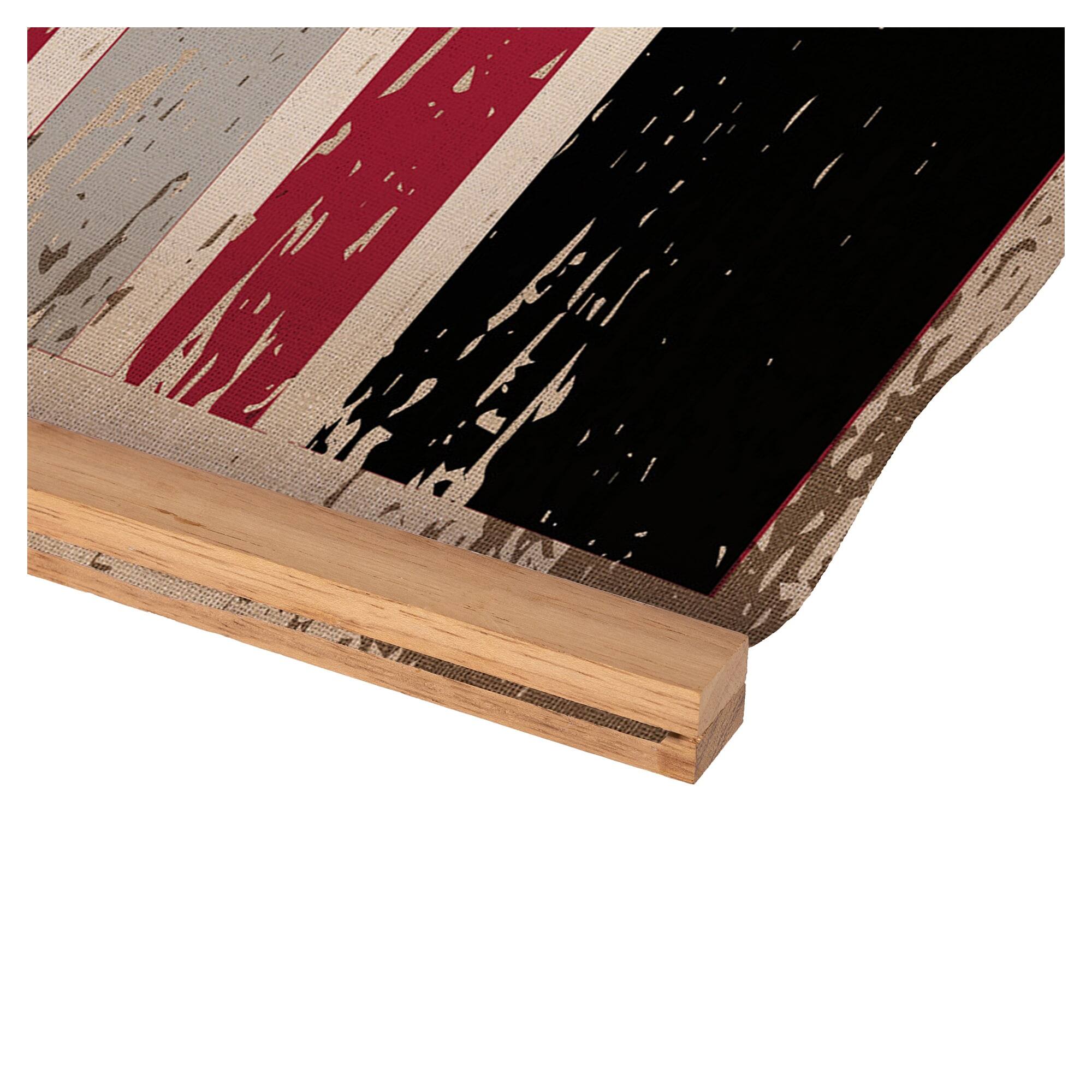 Alt View 3. Evergreen Enterprises - Alabama Crimson Tide 24" x 36" Antique Style Canvas Wall Art Tapestry with Wood Frame - Multicolor.