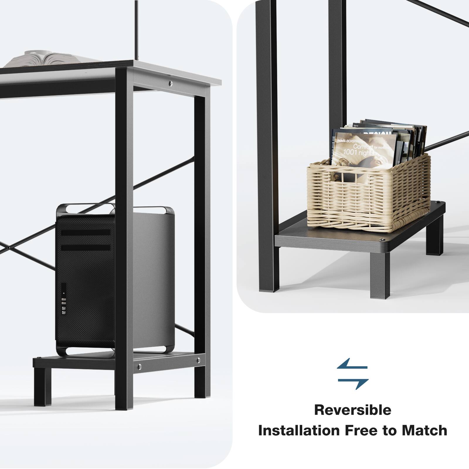 - 10 Compat to - 1001 night Reversible Installation Free to Match