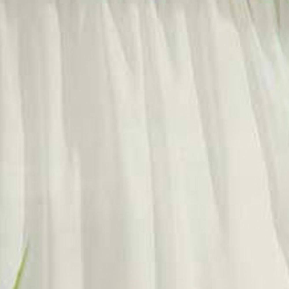 Left. Commonwealth Home Fashions - Commonwealth Outdoor Decor Escape Voile Hook and Loop Tab Curtain Panel - 54x96" - Ivory - Ivory.