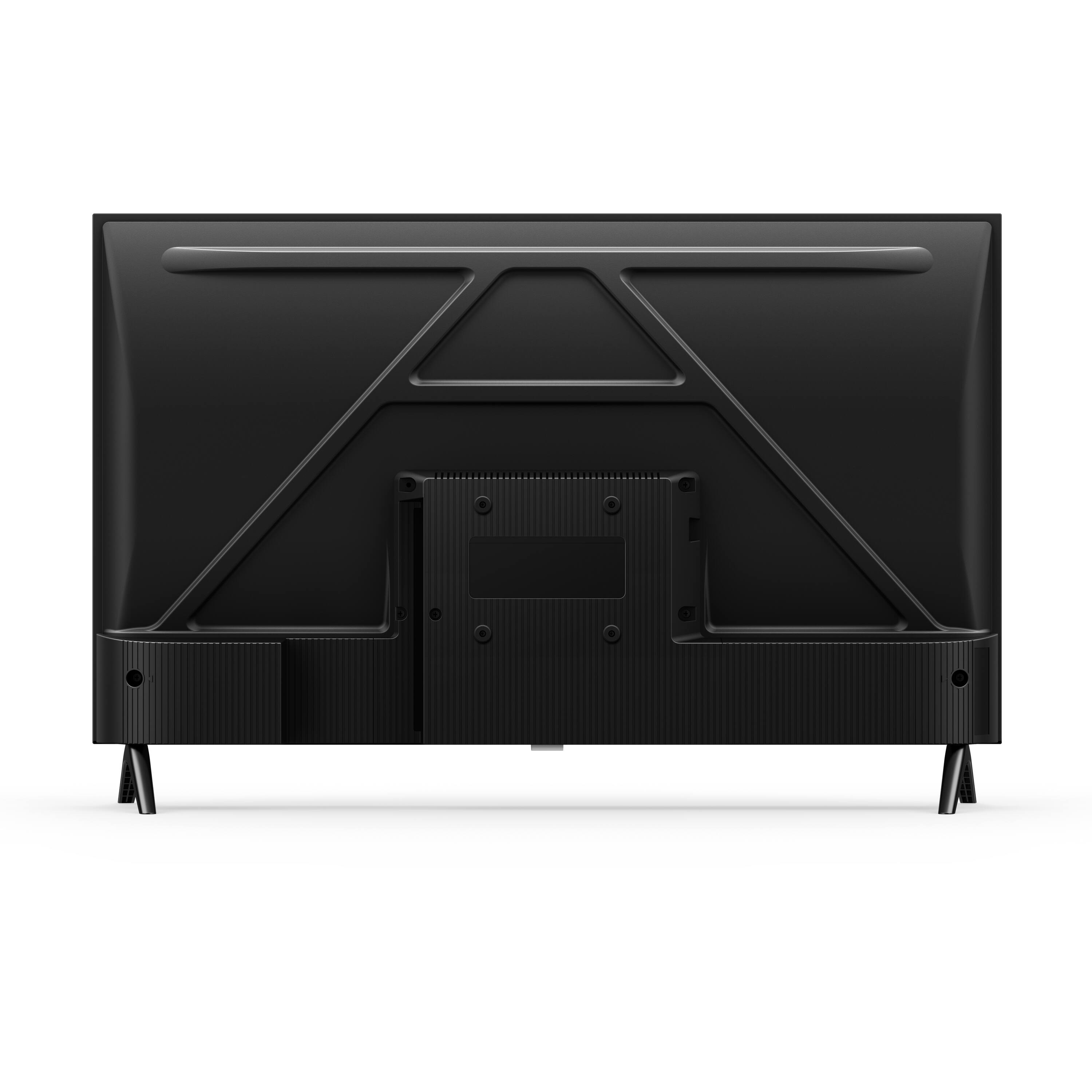 Back. TCL - 40" Class S3 S-Class LED Full HD Smart TV with Google TV (2023) - Black.