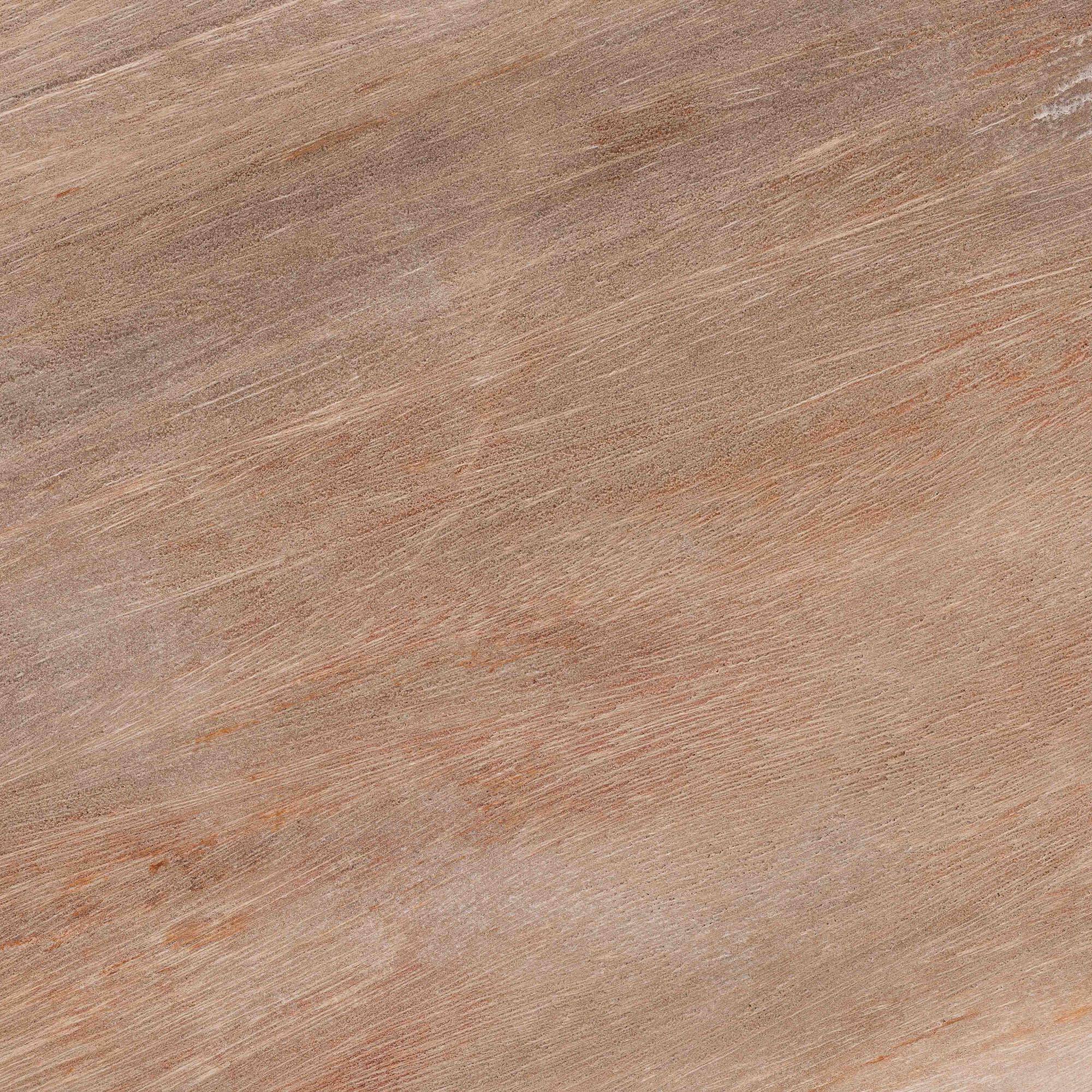 Alt View 2. bali & pari - Ziva End Table with Petrified Wood Top - Pedestal Accent Side Table for Living Room or Entryway - Natural Brown/Black.