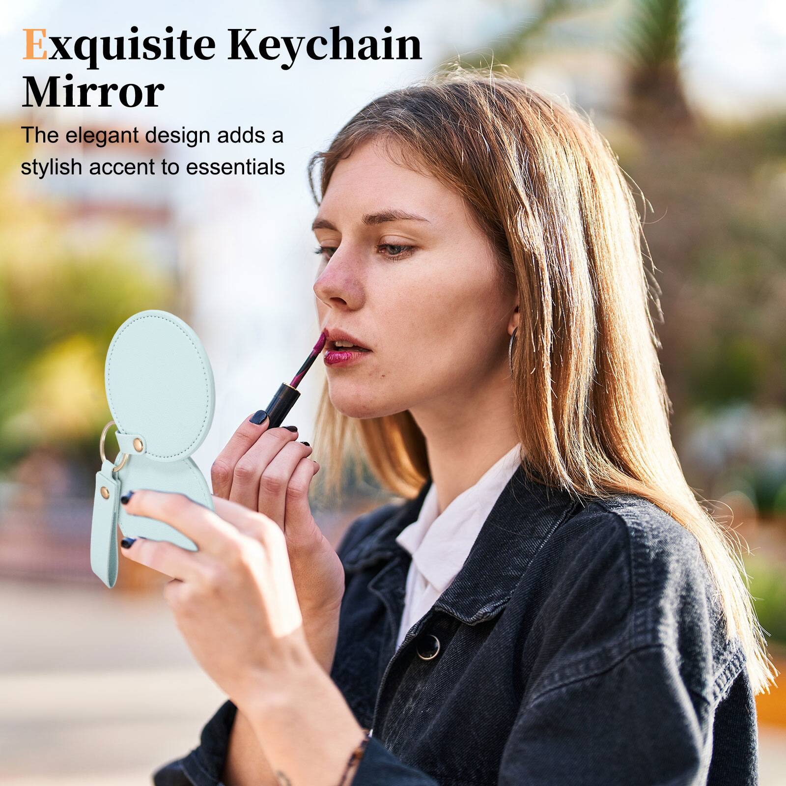 Exquisite Keychain Mirror

The elegant design adds a stylish accent to essentials