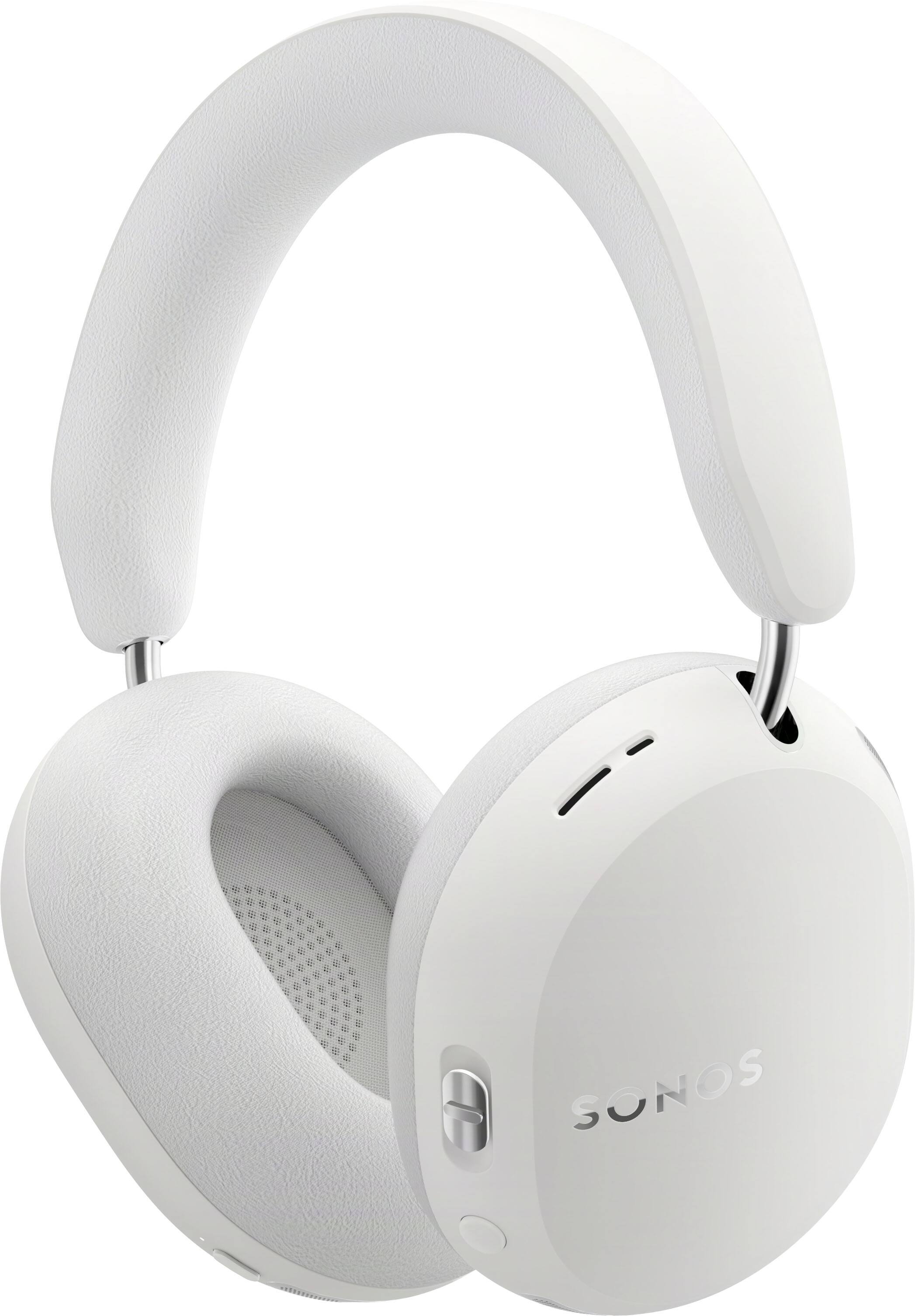Alt View 3. Sonos - Ace Ultra Wireless Over-the-Ear Headphones with Active noise Cancellation - White.
