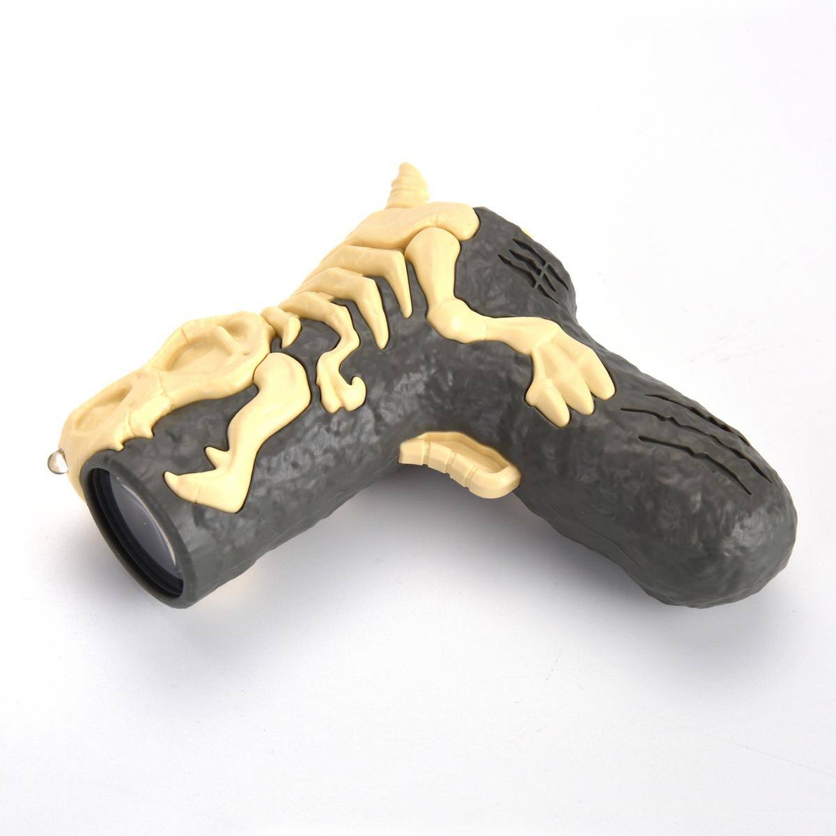 Alt View 2. JuzToys - Remote Control Dinosaur, Walking Dino Velociraptor Toy With Light & Sounds Yellow - Yellow.