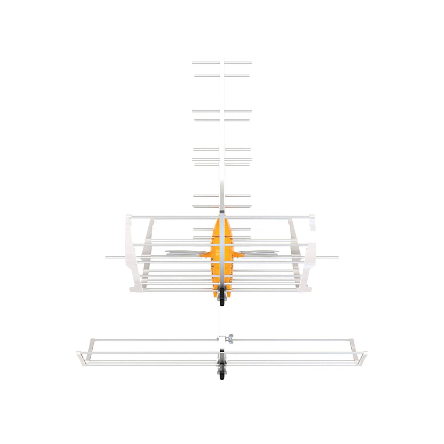 Back. Televes - Televes 148883 Ellipse Mix Outdoor High-vhf/uhf Hdtv Antenna - Orange.