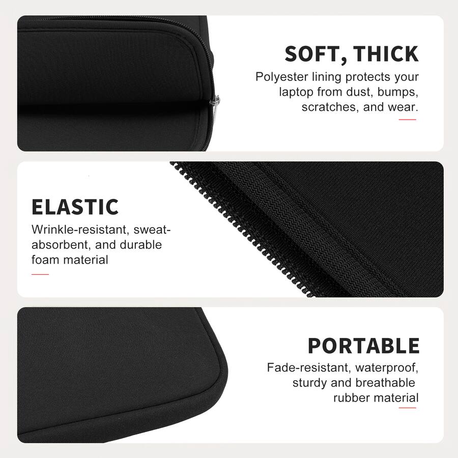 Pc Mouse Scratch Unique Bargains Laptop Case Polyester Computer Sleeve Carrying Bag ...