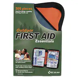 First Aid Only - Outdoor Softsided First Aid Kit - Orange