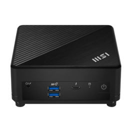 MSI - Cubi 5 12M Mini Desktop - Intel Core i3-1215U - 8GB Memory - 1TB SSD - Thunderbolt 4 - Windows 11 - Black