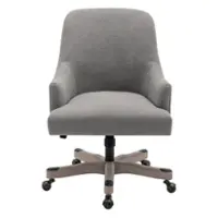 OSP Home Furnishings - Bradwell Office Chair - Fog - Front_Zoom