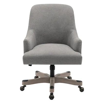 Front. OSP Home Furnishings - Bradwell Office Chair - Fog.