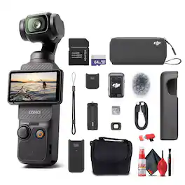 Osmo Pocket 3 Creator Combo, Handheld Vlogging Camera and DJI Mic 2 + More