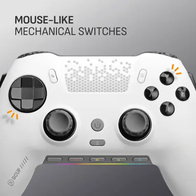 SCUF ENVISION PRO v1 Wireless Gaming Controller for PC White SCUF ENVISION PRO v1 Wireless Gaming Controller for PC White
