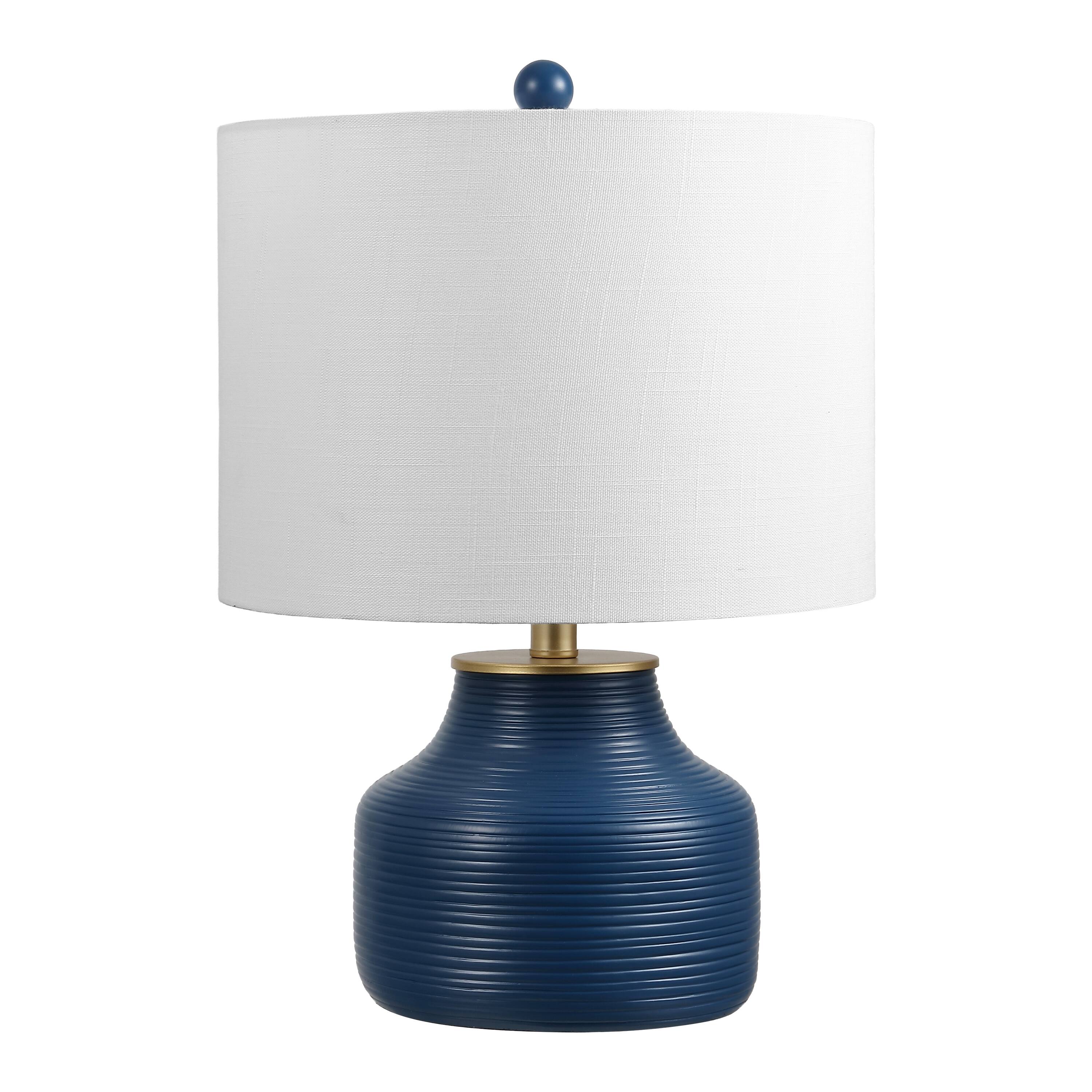 Jonathan Y Malone 20 in. Modern Transitional Ribbed Tapered Ginger Jar ...