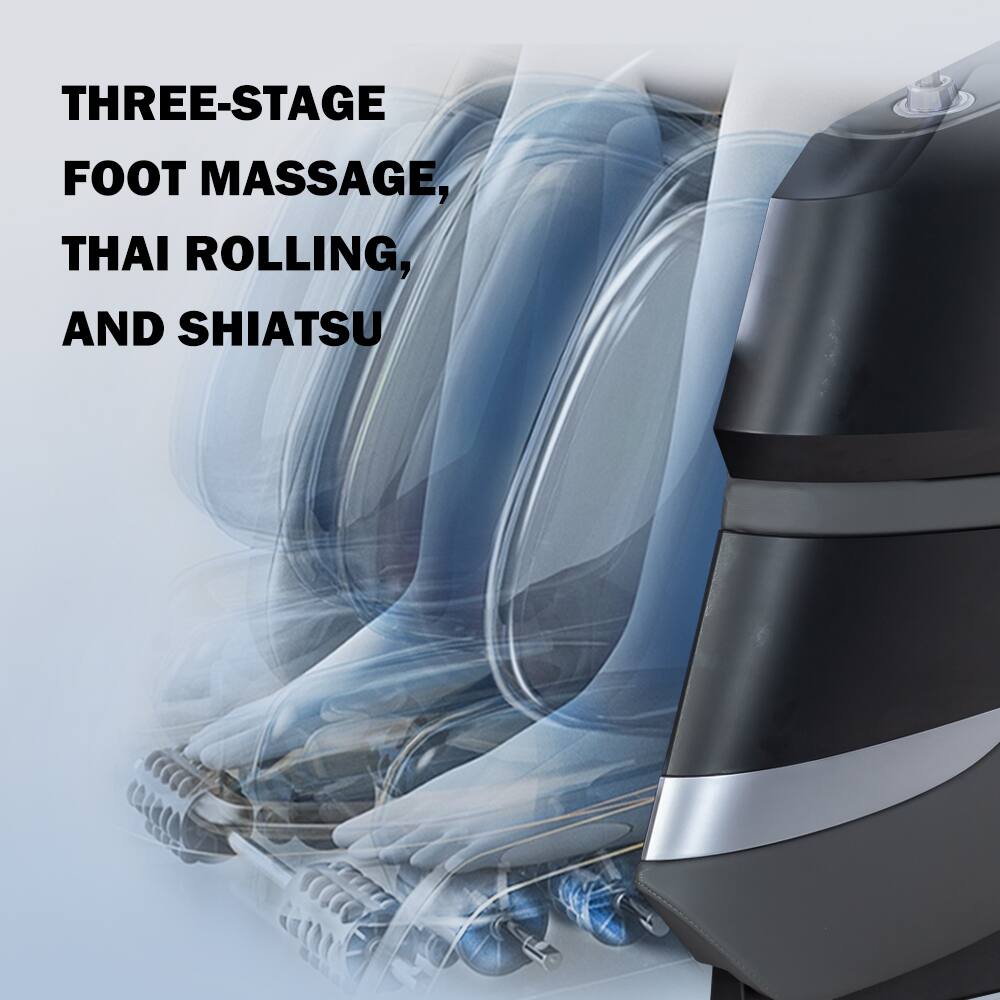 THREE-STAGE FOOT MASSAGE, THAI ROLLING, AND SHIATSU