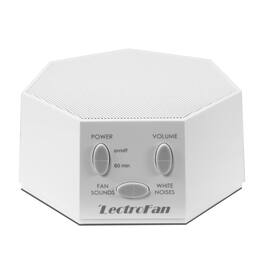 Adaptive Sound Technologies - LectroFan Classic White Noise Machine - Compact Sleep Sound Machine - 20 Non-Looping Fan & White Noise Variations